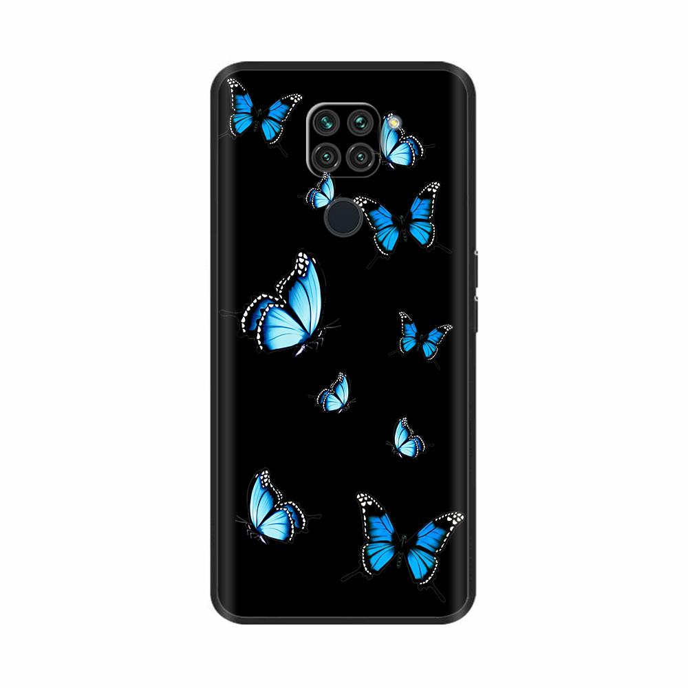 Чехол Для Xiaomi Redmi Note 9 Чехол Мягкая Черная Силиконовая Задняя Крышка Для Redmi Note9 Чехол Redmi Note 9 Чехол Funda Coque Бампер Оболочка