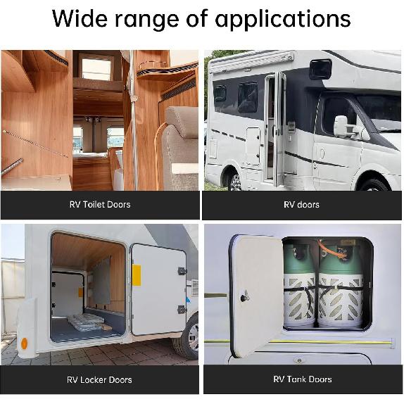 Magnetic Door Holder For RV, Magnetic RV Door Stopper, Strong Magnetic Baggage Door Catch Latch For RV, Camper, Travel Trailer, Motor Home, Boat