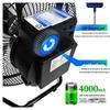 Портативный DC-вентилятор с питанием от солнечной энергии для использования в помещении и на улице