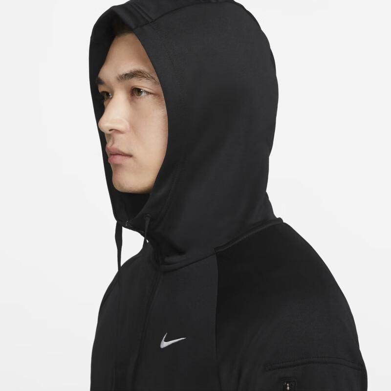 Nike Мужская куртка с воротником-стойкой Спортивная вязаная верхняя одежда для тренировок