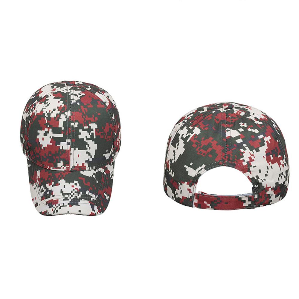 6 Panel Premium Camo Baseball Cap Embroidered Dad Hats Custom Corduroy Unstructured Hat