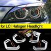 For BMW 5 Series E60 E61 520i 525i 530i 540i 545i 550i M5 2001-2007 M4 Iconic Style Multi Color RGB LED Angel Eyes Kit  Ring