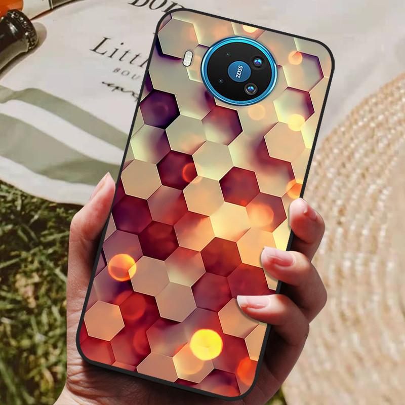 Чехол для Nokia 8.3 5G, мягкий силиконовый чехол из ТПУ для телефона Nokia 8.3 Nokia8.3 5G, 6.81 дюйма, милый защитный чехол-бампер с кошкой
