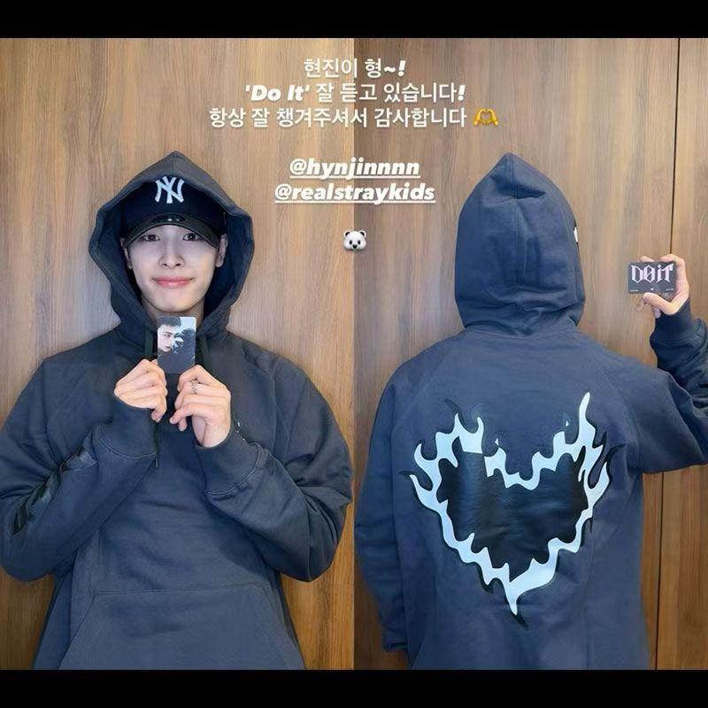 Толстовки Straykids Пальто Kpop Звезда SKZ DOIT одежда Купить