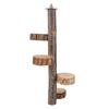 Parrot Hanging Platform Stand Toy Log Safety Durable Bird Platform Stand Toy for Entertainment