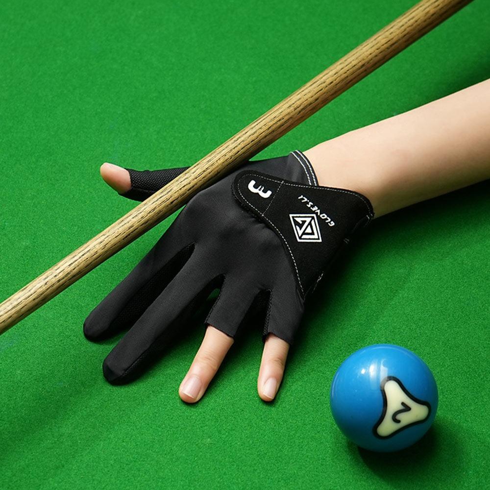 1pc Anti-slip Billiards Gloves Breathable Snooker Cue Sport Glove Pool Gloves  for Left Hand