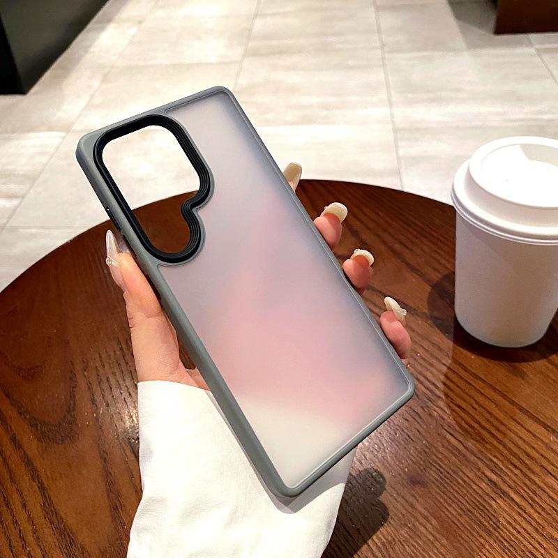 Подходит для чехла для телефона Samsung S25ultra Phantom Матовый на ощупь как кожа S25Plus Противоударный Высококлассный Защита от отпечатков пальцев Чехол S25