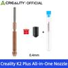 Creality K2/K2 Plus/Hi Combo For 3D Printer Parts  Quick-Swap Nozzle Quick-Release Bi-Metal Hardened Steel High-Flow Hotend Kit