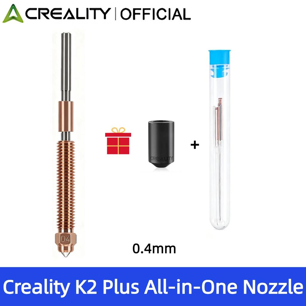 Creality K2/K2 Plus/Hi Combo For 3D Printer Parts Quick-Swap Nozzle Quick-Release Bi-Metal Hardened Steel High-Flow Hotend Kit