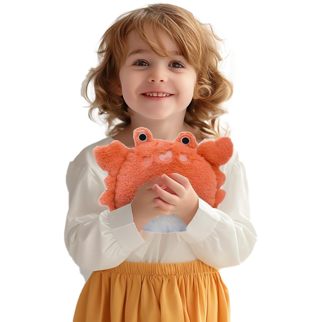 Вдохновляющая и позитивная кукла-краб, которая отлично подойдет в качестве подарка семье и друзьям на праздник.