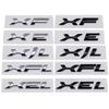 Наклейка на багажник автомобиля ABS для XEL XFL XJL XE XF XJ Логотип Задняя часть кузова Буква Значок Украшение 3D Эмблема Наклейка Аксессуары