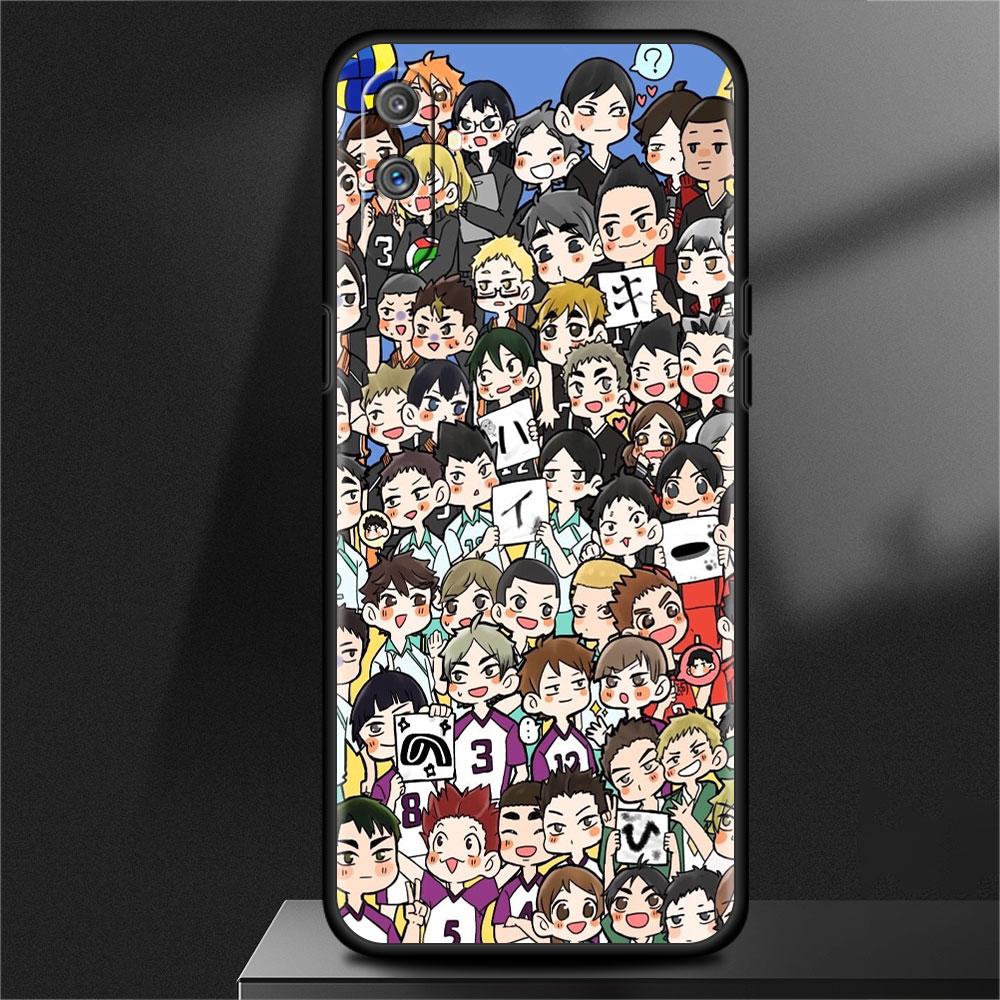 Soft Case For Oppo Realme 8 C21Y C21 GT Neo 2 Pro 3 7 9 Pro 8i 6 C11 9i C35 C15 Master C12 C3 Phone Cover Haikyu!! Anime Funda
