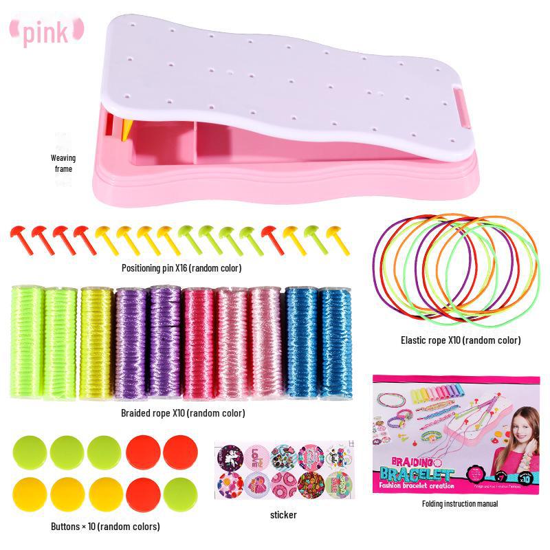 Friendship Bracelet DIY Kit: Handmade Beaded Jewelry Set for Girls