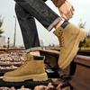 Men Martin Boots High Top Shoes Winter Walking and Commuting Casual Outdoor Travel Seasonal Everyday Footwear Sizes 39-44