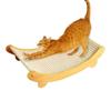 Cat Scratching Pad Sisal Cat Scratchers Sisal Bed & Board for Scratching Reusable Sisal Cat Scratching Ramp for Small Cats Pets