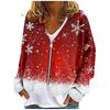 Womens Zip Up Sweaters Sweatshirts Long Sleeve Oversized Jackets Soft Casual Loose Tunic Tops