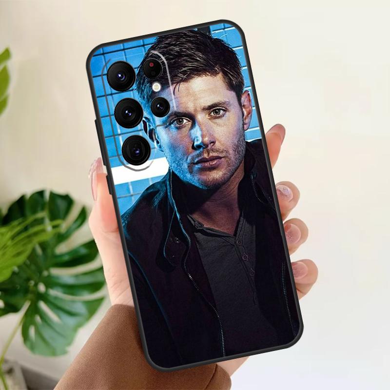 Сверхъестественное Дженсен Эклс Мягкий чехол для Samsung Galaxy S25 S24 S23 S22 S21 Ultra S9 S10 Plus S23 FE S24 FE Чехол для телефона