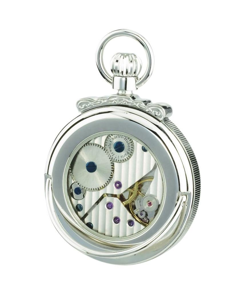 Карманные часы механические с ручным заводом [Charles Hubert, Paris] 3873-W мужские