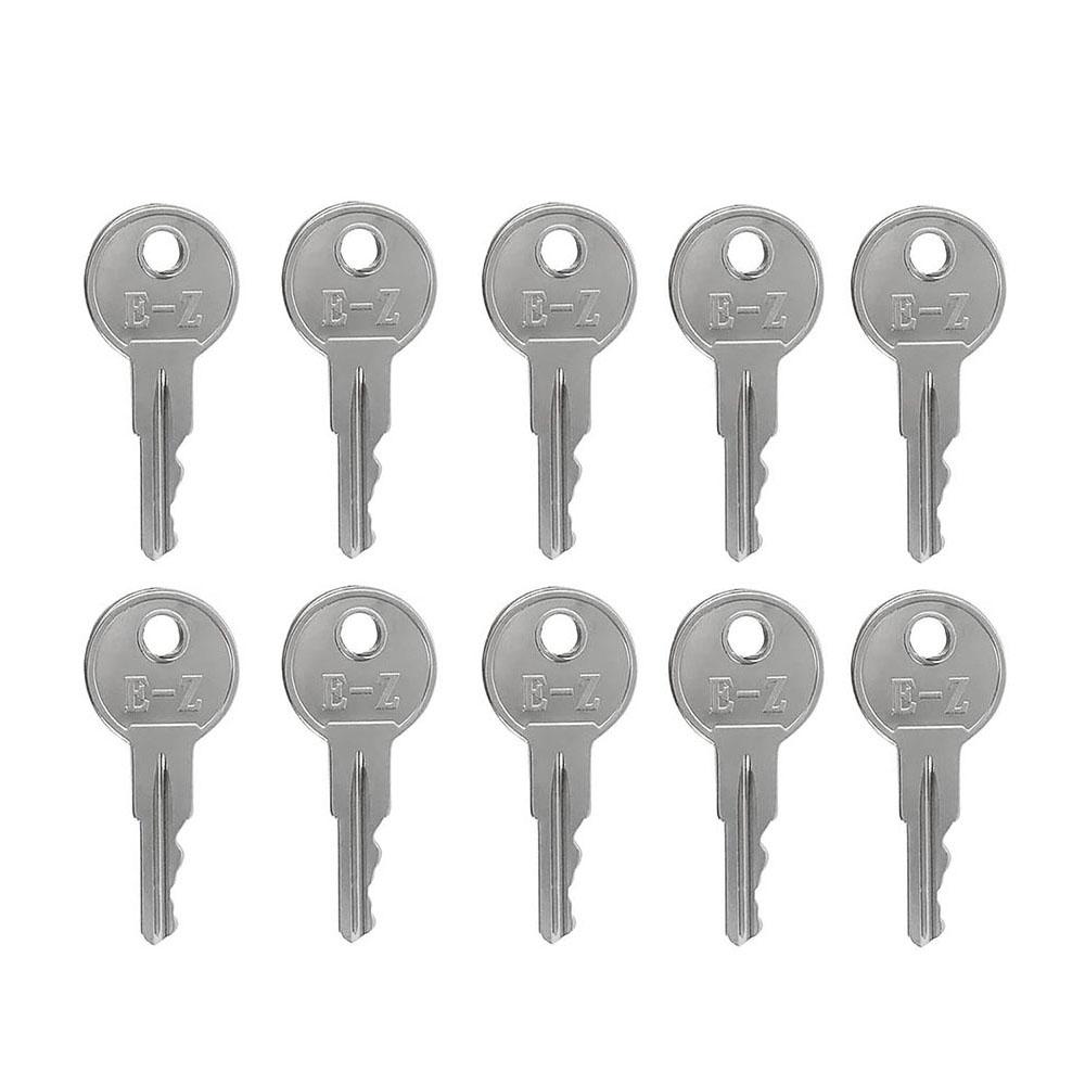 10Pcs # 17063G1 Golf Cart Keys For EZGO Carts RXV TXT Medalist Marathon 1982+