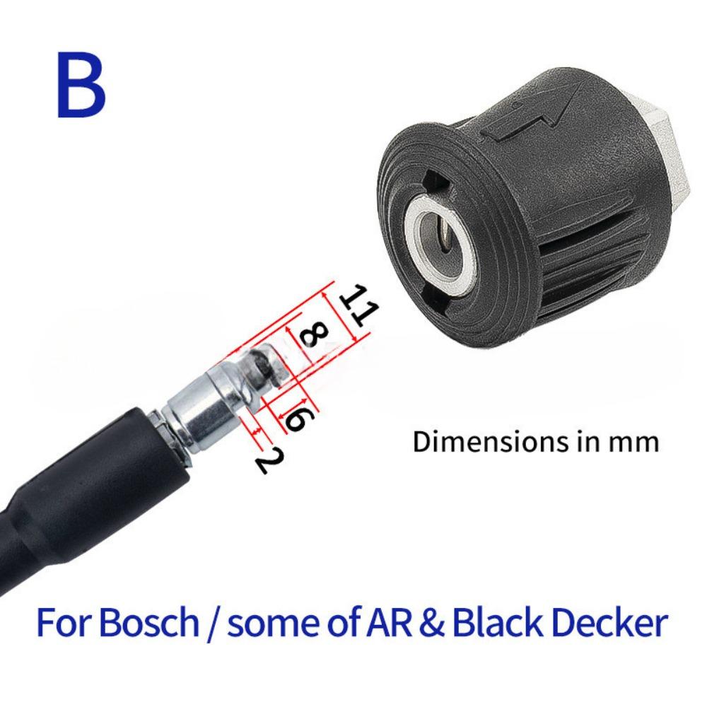 M22-14MM Адаптер шланга высокого давления Алюминиевый соединитель для мойки высокого давления для Karcher для Bosch для Nilfisk для Lavor