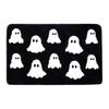 Floor Mat Absorbent Ghost Bathroom Rug Non-Slip Pumpkin Shower Mat
