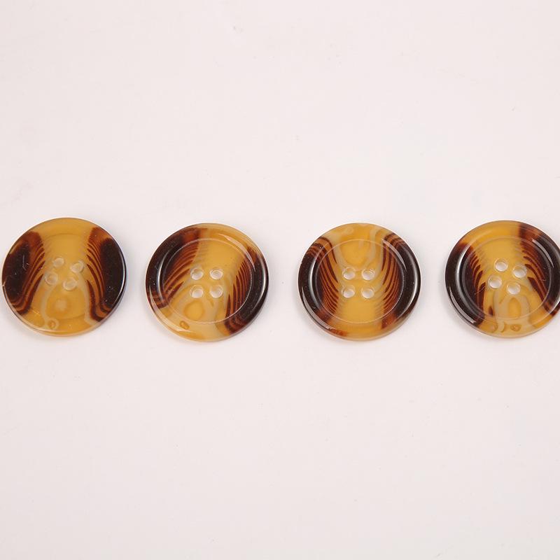 Пуговицы из смолы Феникс - Тонкие, с широким краем для рабочей одежды, рубашек, халатов и детской одежды. Универсальный для пальто.