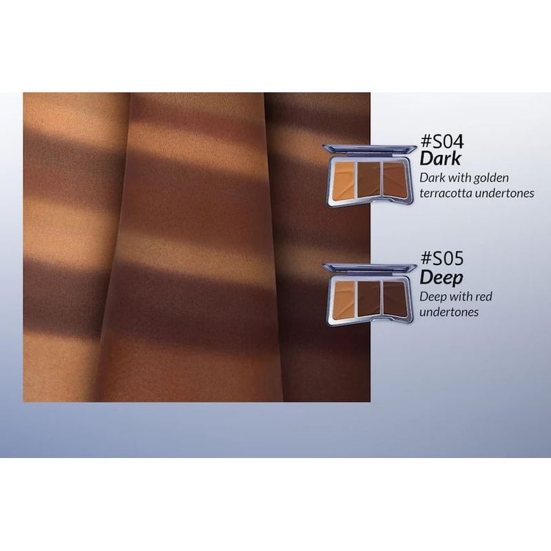 Kaleidos - Tricolor Contour Palette - 6 Types