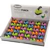 Hole Punches - 36 Pieces - 9 Mm - Assortment for Paper - Mixed for Children