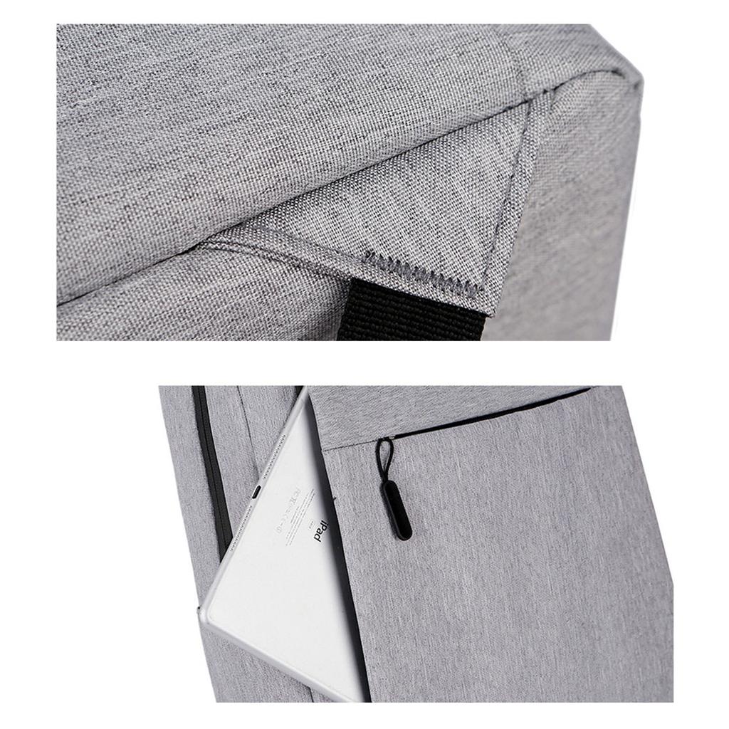 Laptop Backpack Oxford Cloth Shock Resistant Laptop Shoulder Bag for Travel Office Business With