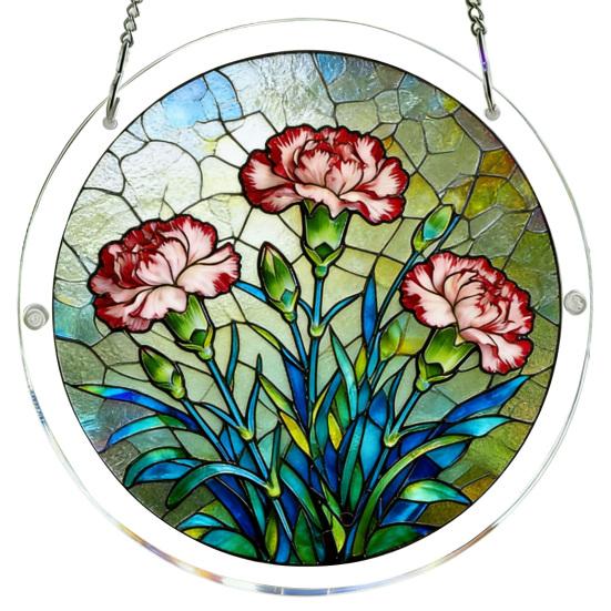 Acrylic Puzzle Sun Catcher with Colorful Light Projection DIY Window Hanging
