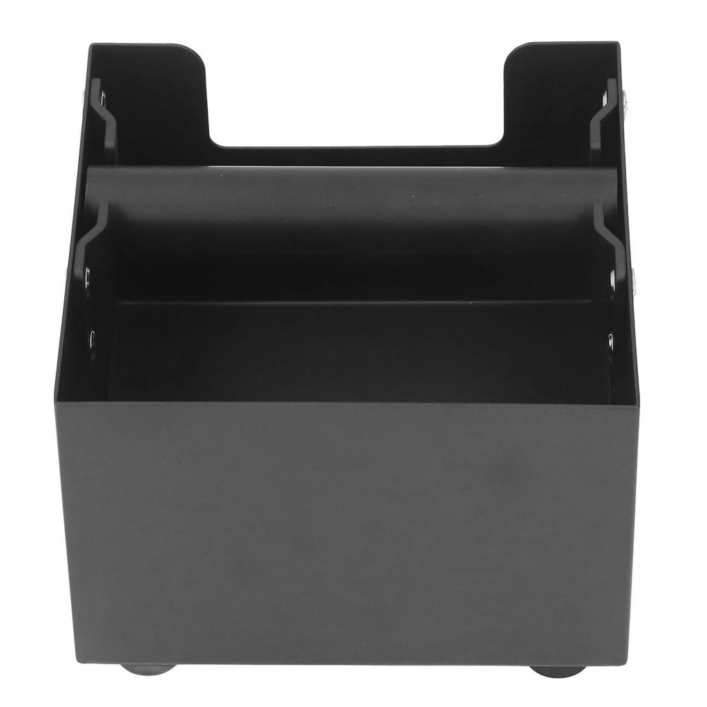 Контейнер для кофейных отходов из нержавеющей стали с ящиком, квадратный, черный, небольшой