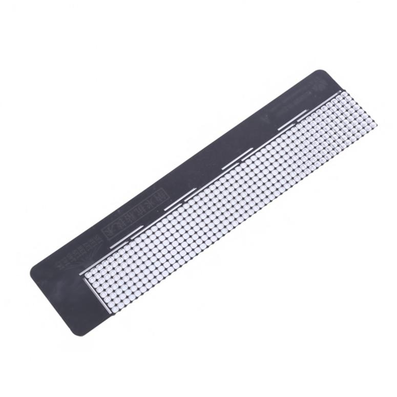 Accessories Storage Diamond Drawing Ruler Dot Drill Tool Mesh Ruler Stainless Steel Ruler Tool