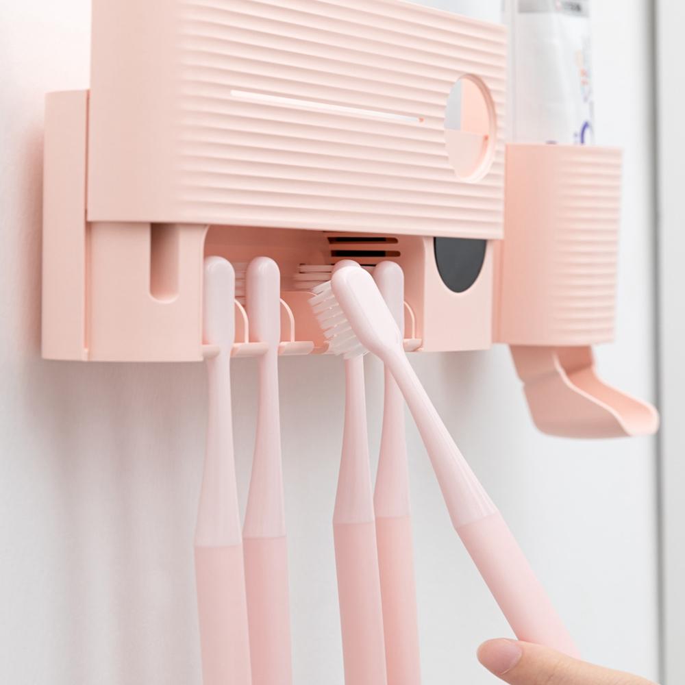 Xiaomi Антибактериальный УФ-стерилизатор для ультрафиолетовых зубных щеток, автоматический дозатор зубной пасты, соковыжималка, набор аксессуаров для ванной комнаты