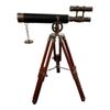 Brass Telescope with Tripod - Nautical Pirate Spyglass - Best Prism Optics - Unique Father and Brother Gift