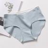 Trendy Lady Panties One-Piece Type Daily Wear Female Sweat-absorbing Close Fit Briefs Panties for Living Room