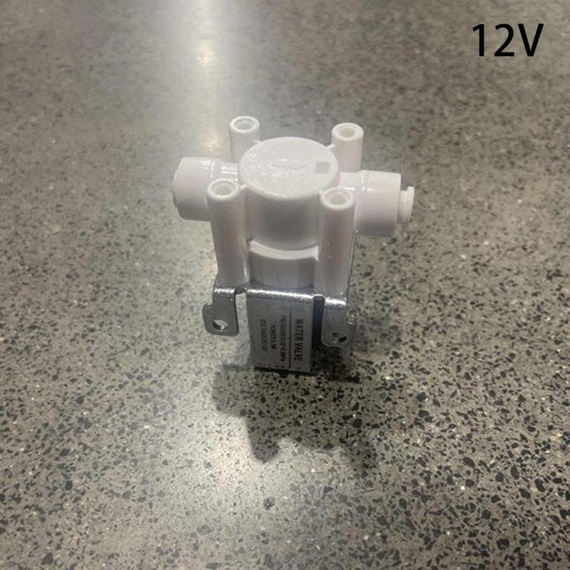 1 шт. Впускной электромагнитный клапан 12 В/24 В для аппарата чистой воды, водоочистителя, обратного осмоса, 2-точечный быстроразъемный переключатель клапана