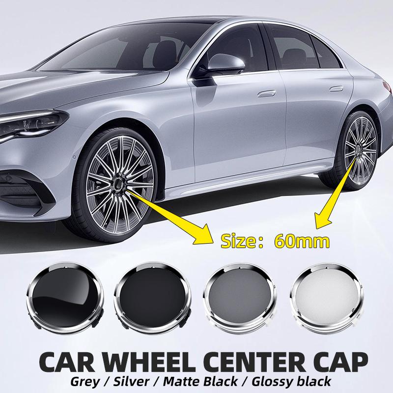 4 шт. 60 мм Колпачок ступицы колеса автомобиля Значок-эмблема для Mercedes Benz C180 E300 GLC W163 W166 W167 W204 W205 W212 W213 X253 W117 W176 W164