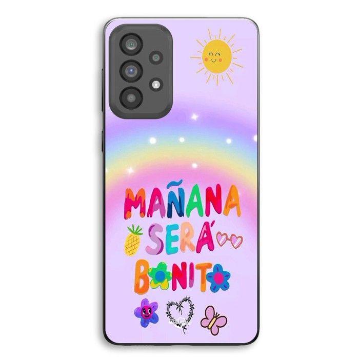 Coque de téléphone - MANIACASE - Samsung Galaxy A73 - Silicone TPU - Souple - Arc en ciel