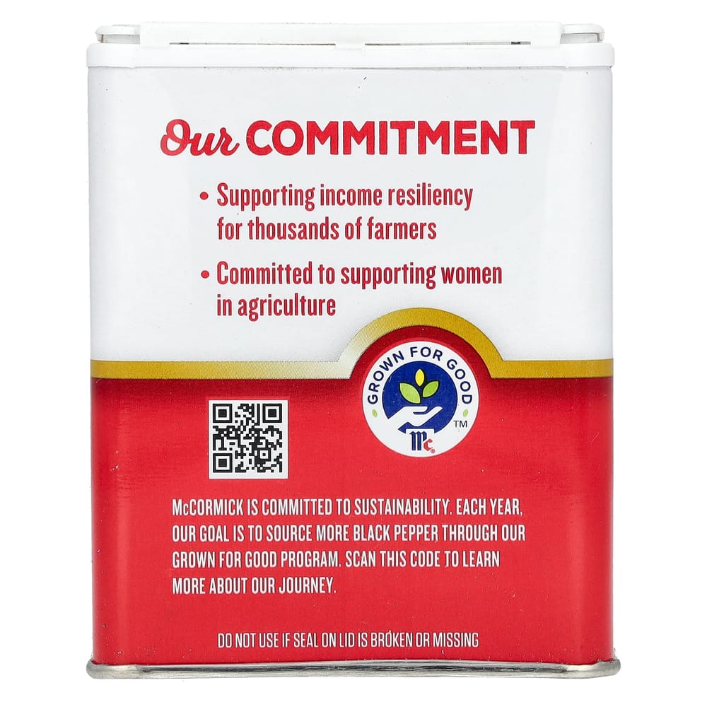 McCormick Чистый Молотый Черный Перец 85г (3 унции)