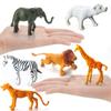 Искусственная Мини Модель Слона Модель Носорога Симуляция Модель Льва Игрушки Искусственная Реалистичная Игрушка Тигр Дети