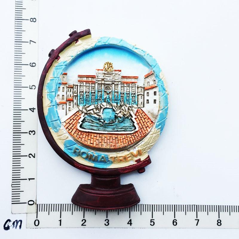 Италия Милан Магнит на холодильник Сувениры Венеция Рим Пиза Флоренция Магнитные магниты Смоляные наклейки на холодильник Украшения для дома Подарки