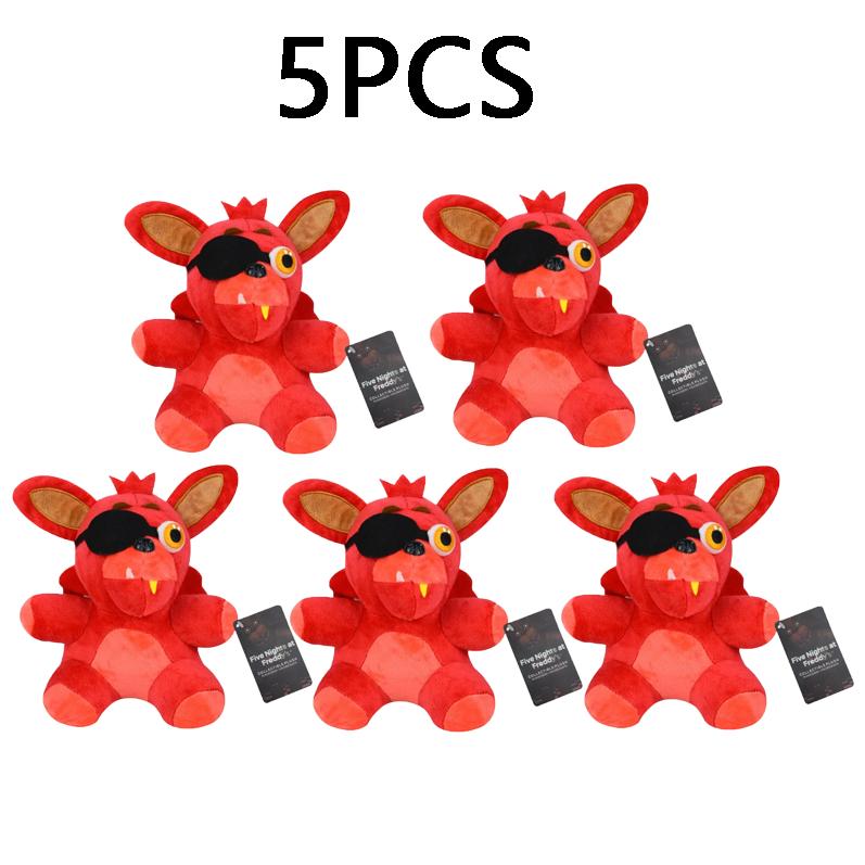 Пять ночей с Фредди Fnaf Милые Плюшевые Игрушки Кукла Бонни Медведь Фокси Мультяшные Набивные Куклы Фредди Игрушки Для Детей Поклонников Подарки