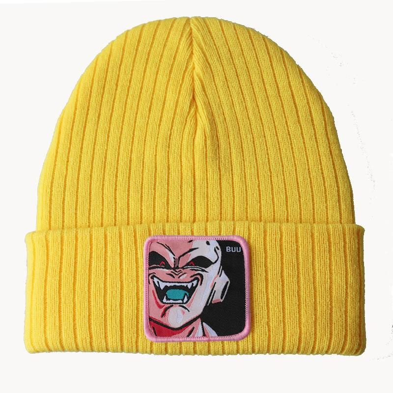 New large cartoon woolen hat winter hat anime BUU Dragon Ball Series Knit Hat