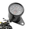 Motorcycle Dual Odometer Speedometer Motorcycle Tachometer Retro Instrument Black Motorcycle Modification Accessories