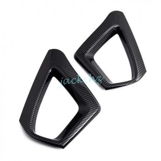 Для Subaru Crosstrek 2024+ Накладка на задний бампер из углеволокна, отражатель, крышка противотуманной фары