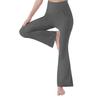 Женские расклешенные штаны для йоги Yousheng, леггинсы с высокой талией и карманами для тренировок, эластичные брюки-клеш для офисных тренировок