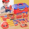 Children Toolbox Toy Boy Simulation Maintenance Electric Drill Platform Repair Baby Screw Assembly