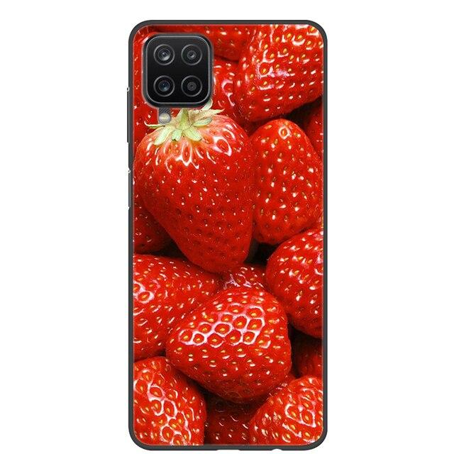 Чехол для Samsung A12, 2021, черные мягкие силиконовые чехлы из ТПУ для телефонов Samsung Galaxy A12 M12, чехол с крутым дизайном, чехол-бампер A 12