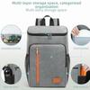 Oxford Insulated Backpack Insulated Large Capacity Cooler Bag Portable Thermal Lunch Bag  Picnic