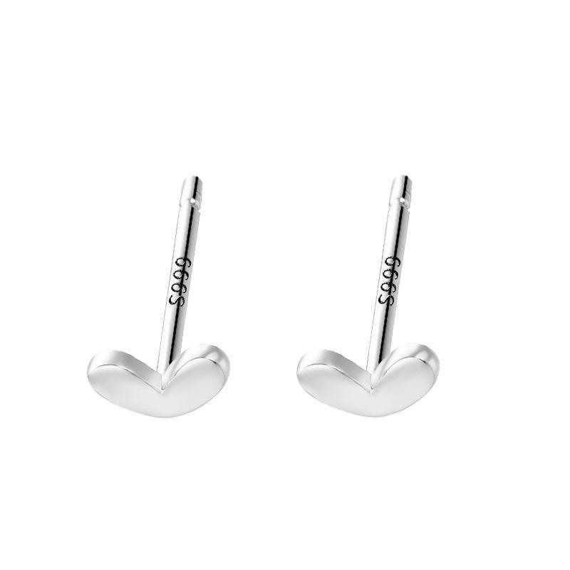 Серьги «Бабочка любви», серьги-клеверы с тремя листочками, маленькие отверстия для ушей, не нужно снимать серьги во время сна